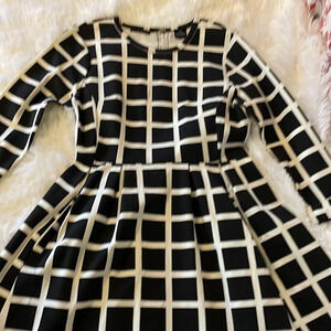 K. By Kersh Retro style Black & White Dress